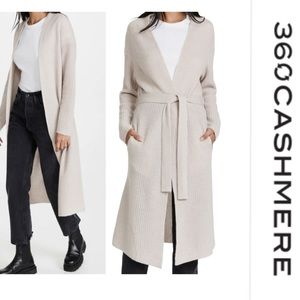 360 Cashmere Coatigan / Sweater coat Size S